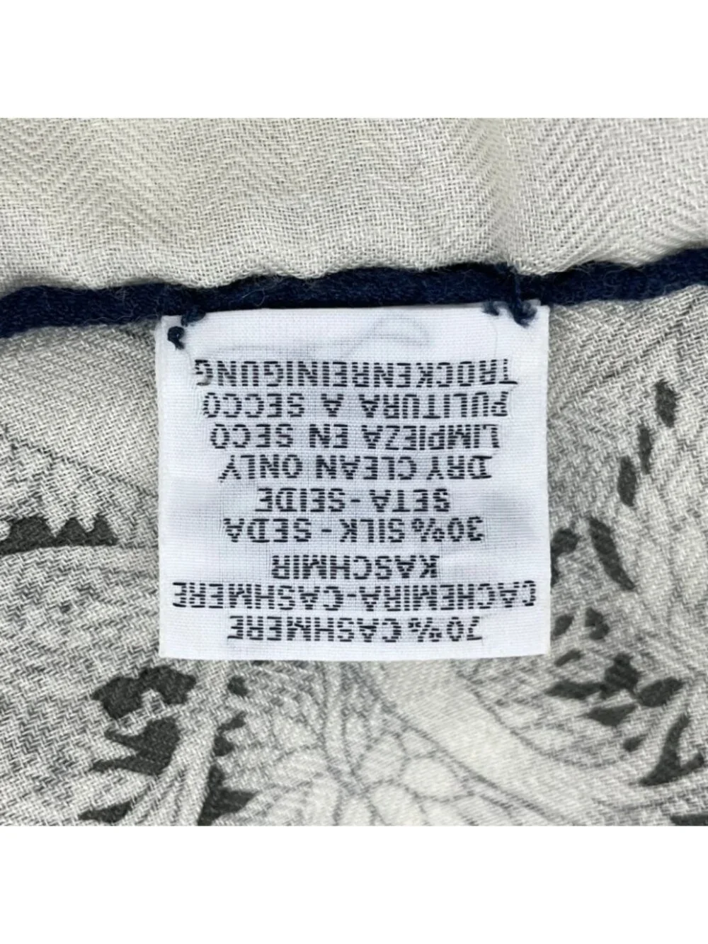 Hermes Scarf Carre 140 Large Geant Natural Return Cashmere Multicolor - Picture 7 of 8
